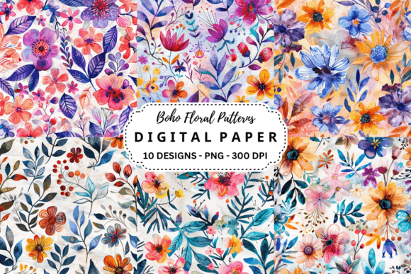 Boho Floral Patterns Backgrounds: A Designer's Guide