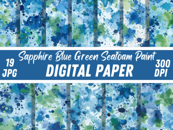 Capturing Serenity: The Sapphire Blue Green Seafoam Aesthetic