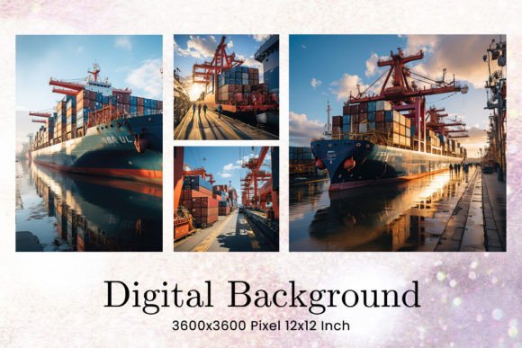 Container Backgrounds Port Wallpaper: A Designer's Digital Toolkit