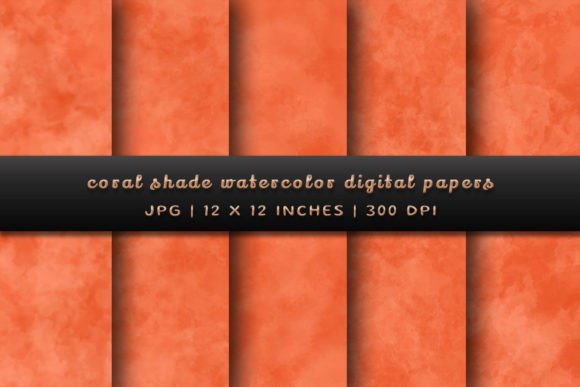 Coral Shade Watercolor Backgrounds: A Designer's Guide