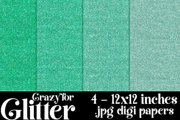 Crazy for Glitter Backgrounds, Blue 4: Elevate Your Digital and Print Projects