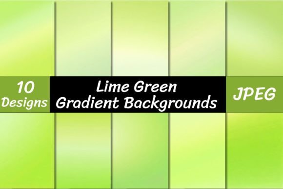 Lime Green Gradient Backgrounds: A Fresh, Energetic Foundation