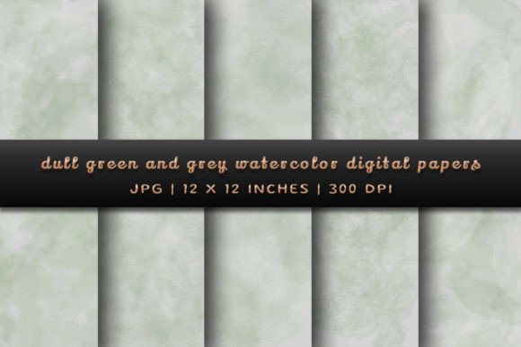 Subtle Sophistication: Using Dull Green and Grey Backgrounds in Modern Design