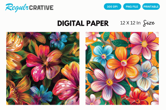 Transform Your Projects with Vibrant Floral Patterns